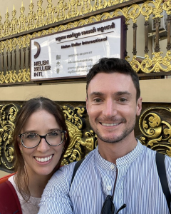 Kelsey and Brock travel to Phnom Penh to lead new HEME project